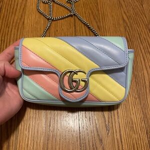 GG Marmont Rainbow Mini Crossbody